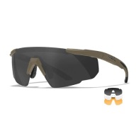 Тактичні Окуляри Wiley X Sabre Advanced 308 Димчасті/Прозорі/Іржаві, Колір Хакі Ор