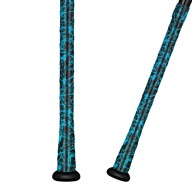 Бейсбольна Стрічка Supacaz Super Sticky Kush Blue Refractor Splat - 1,1 Мм