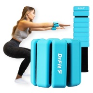 Силіконові Обважнювачі Drfit Для Щиколоток І Зап'ястя, Регульовані 2X 0,45 Кг, Сині