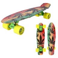 Fiszka Скейтборд Pennyboard Art Reggae Signa Abec-7 Kauczuk Hit