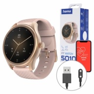 Спортивний Годинник Hama Fit Watch 5010 Smartwatch Round Rose Gold