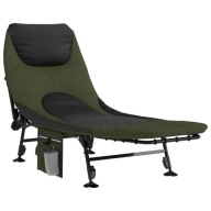 Рибальське Ліжко, Регульовані Глиняні Ніжки, Розкладне, Зелене