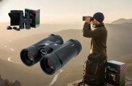 Бінокль Військовий Беркут 12X50 Hd Mc День Ніч Універсальний Чорний