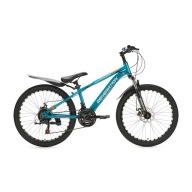 Покоління M-760 24-Дюймовий Гірський Велосипед – Light Blue З Бризковиками