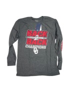 Чоловіча Сіра M Футболка Oklahoma Sooners Ncaa