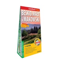 Ламінована Туристична Карта Бескида Малого Та Маковського