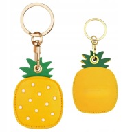 Keyring Case For Apple Airtag Locator Pineapple For Keys Dog Bags