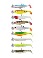 Savage Gear Rubbers Set Cannibal 6.8Cm 9Шт Посилені Джиг-Головки Sg100%