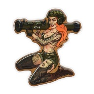 M-Tac Tactical Sticker Tactical Girl #10 At4 Waterproof Skandinavik