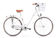 Міський Велосипед Romet Art Deco Eco 28/18 Дюймів, Білий