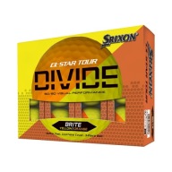 М'ячі Для Гольфу Srixon Q-Star Tour Divide2 (Жовто-Помаранчеві, 12 Шт.)
