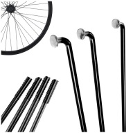 Спиці Велосипедні Epicycle Basic Спиця Нержавіюча Сталь Чорні 290Мм 4Шт!