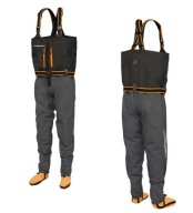 Savage Gear Sg8 Chest Zip Waders, Сірі