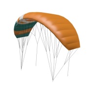 4-Line Cross Kite Quattro 3,5 М2 / Lines
