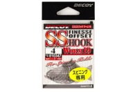 9 Шт. Offset Hook Decoy Worm19 Ss Hook Зроблено В Японії З Барбром №2