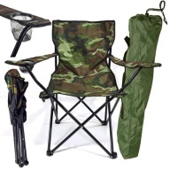 Крісло Рибальське Camo Для Риболовлі, Туристичного Кемпінгу, Складний Чохол