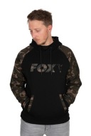 Толстовка З Капюшоном Реглан Fox, Чорний/Камуфляж, Розмір 