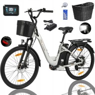 Чоловічий/Жіночий Електричний Велосипед Ttgo C2 Pro 250W 36V 18Ah 25Km/H 120Km 26''