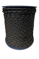 Tendon Static Static Rope 10,5 Мм Чорний Синій Білий, На Метр 875076