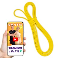 Ремінець Для Пілатесу Фітнес-Тренування Resistance 2 - 6 Кг Жовтий Strong Drfit