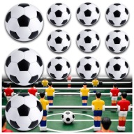 Foosball Balls Набір М'ячів 12 Шт. Білий І Чорний Для Ігор