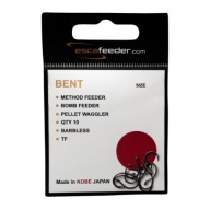 Гачки Escafeeder Barbless Bent, Розмір 14