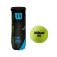 Wilson Tour Premier All Court Тенісні М'ячі 3 Шт