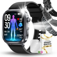 Розумний Годинник Чоловічий Годинник Glucose Talks Pressure Ecg Amoled Puls Menu Pl
