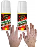 Mugga Strong Roll-On 50% Deet Засіб Від Комарів І Кліщів Набір 2X Лосьйон