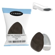 Гелеві Вставки Half Gel Premium Black Захищають Передню Частину Стопи