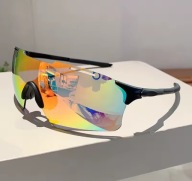 Спортивні Окуляри Чорний/Червоний Uv400 Велосипедний Біг Mtb