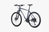Трекінговий Велосипед Unibike Zethos, Рама 21 Дюйм, Колесо 28 Дюймів, Темно-Синій