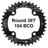 Вузька Широка Зірочка 38T Black Snail