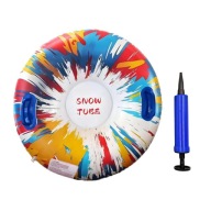 Надувний Snow Tube Ski Tube Heavy Duty Outdoor Inflatable Colorful