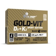 Olimp Gold-Vit D3+K2 Sport Edition 60 Caps Vitamin D3 K2 Mk7 Мінерали