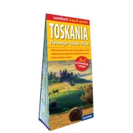 Тоскана. Флоренція, Сієна, Піза Ламінований Путівник І Карта