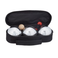 Набір Relaxdays Boule, 70% Сталь 30% Нейлон, Сріблястий/Чорний, 8,5 X 23 X 7 См