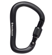 Карабін Black Diamond Rocklock Screwgate Hms Чорний