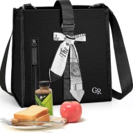 Термосумка Lunchbox З Ремінцем, Чорна, Складна, 10 Л