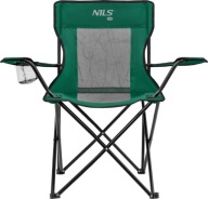 Крісло Туристичне Кемпінге Складне Nils Camp Nc3302 Зелений-Чорний