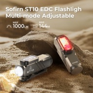 Світлодіодний Ліхтарик Sofirn St10 Sofirn Акумуляторна 900Mah 1000Lm Mah Power - Зелений