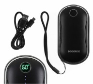 Електричний Погодник 2In1 Powerbank 10000Mah 3 Рівні Нагріву Чорний