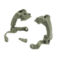 Кріплення На Шолом Earmor Arc Для Протекторів Mark 3 M16 Rail Mount Green