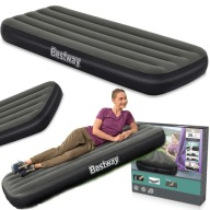 Велюровий Надувний Матрац Односпальне 185X76См Bestway 6713K
