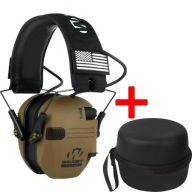 Навушники Walkers Razor Digital Active Headphones Захист Слуху Коричневий + Чохол