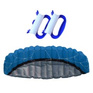 Преміум Power Kite Outdoor Fun Toys Parafoil Dual Line Surfing Blue