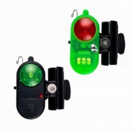 Набір 2X Сигнал Рибалки, Наконечник Рибалки, Led Зажим + Пам'ять Клювання