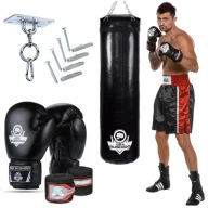 Груша Боксерська 140 См 40 Кг Рукавички Боксерські Bushido Boxing Set