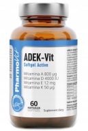 Pharmovit Adek-Vit Vitamin A D3 4000 E K 60 Капс.