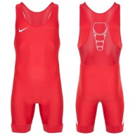 Nike Elite Wrestling Leotard Red